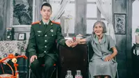 Potret pernikahan kejutan perempuan berusia 85 tahun dengan pria berumur 24 tahun di China yang viral (dok.oriental daily)