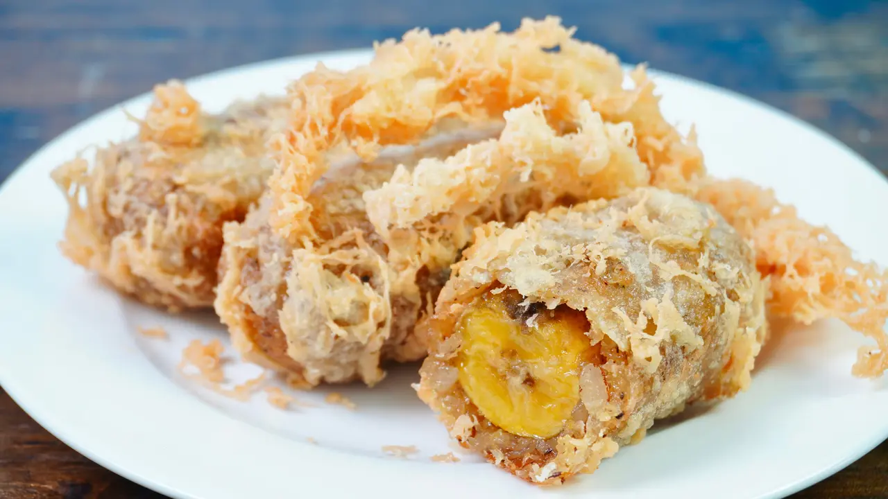 pisang kremes