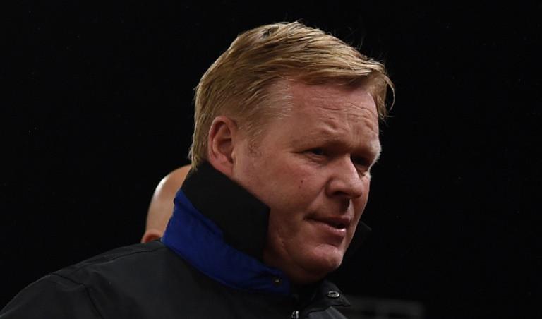 Ronald Koeman pernah meraih kesuksesan ketika masih menjadi pemain Barcelona. (AFP/Paul Ellis)