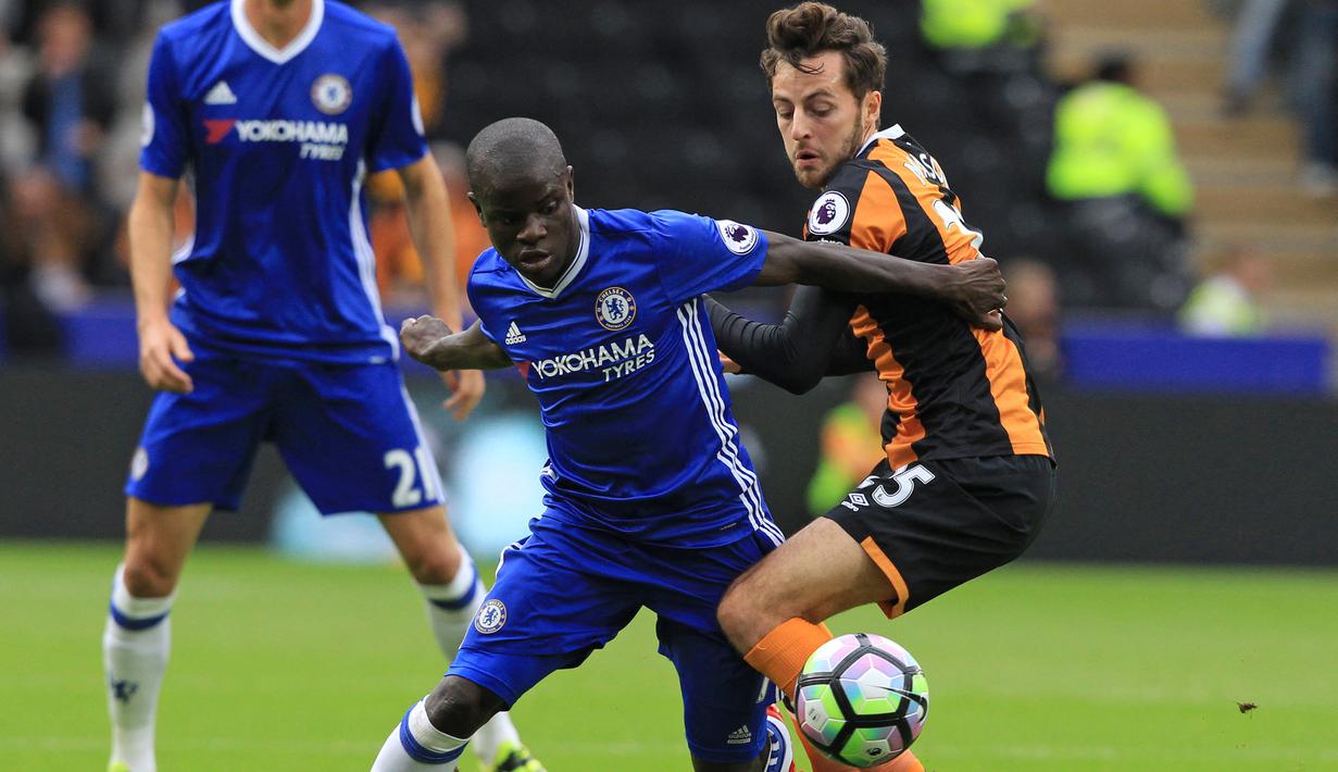 Ketatnya persaingan di lini tengah Tottenham Hotspur membuat Ryan Mason akhirnya lebih memilih bergabung dengan Hull City pada awal musim 2016/2017. (AFP/Lindsey Parnaby)