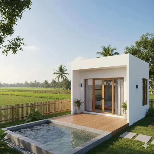 Rumah  Bergaya Resort