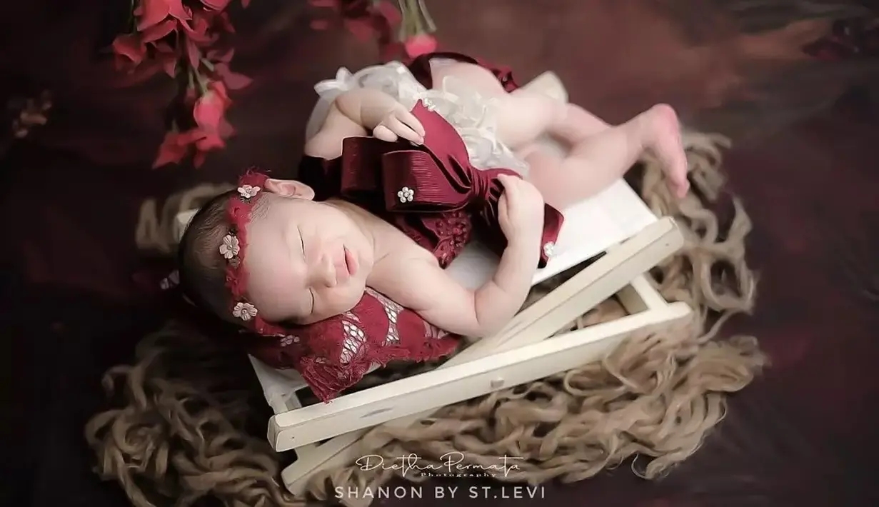 Gendhis Anak Nella Kharisma dan Dory (Instagram/st.levi_babycouture)