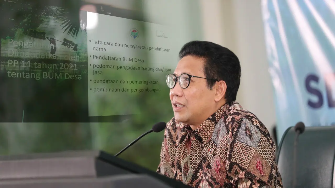 Menteri Desa PDT dan Transmigrasi Abdul Halim Iskandar