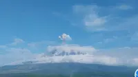 Gunung Semeru kembali erupsi dengan tinggi letusan capai 900 meter (Istimewa)