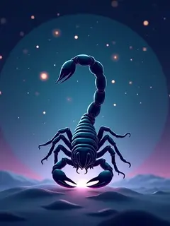 logo ramalan zodiak scorpio (sumber: AI generated)