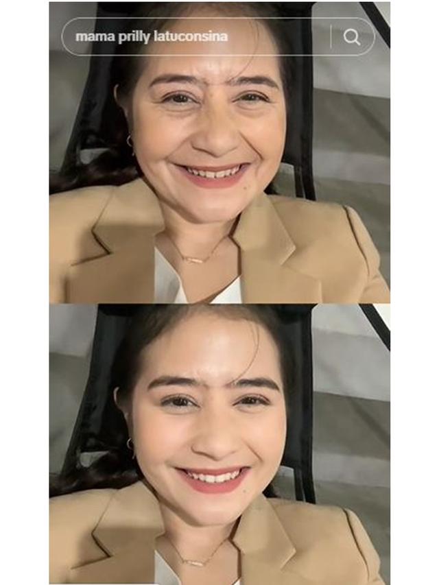 8 Artis Ikut Tren Filter Aged di TikTok, Indah Permatasari Disebut Mirip Ibunda