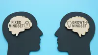 Ilustrasi Growth Mindset vs Fixed Mindset. (Foto: Shutterstock)