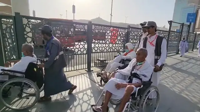 Mengenal Kartu Kendali Umrah Wajib, Pelindung Jemaah Haji dari Pendorong Kursi Roda Masjidil Haram Ilegal