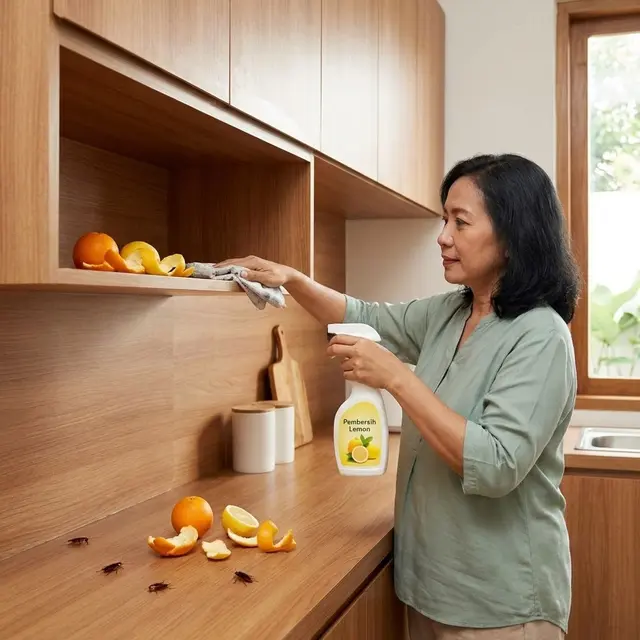 Manfaatkan Kulit Jeruk atau Lemon (Gemini AI)