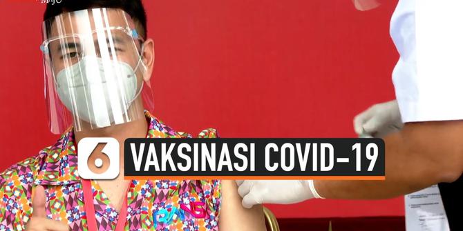 VIDEO: Ini Alasan Terpilihnya Raffi Ahmad Jalani Vaksinasi Covid-19 Perdana