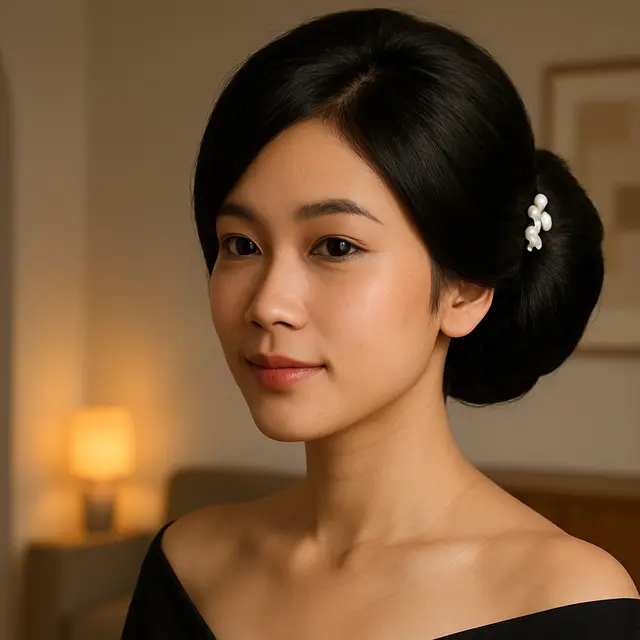 7 Model Sanggul Rambut Pendek untuk Pesta, Simpel Tapi Tetap Elegan