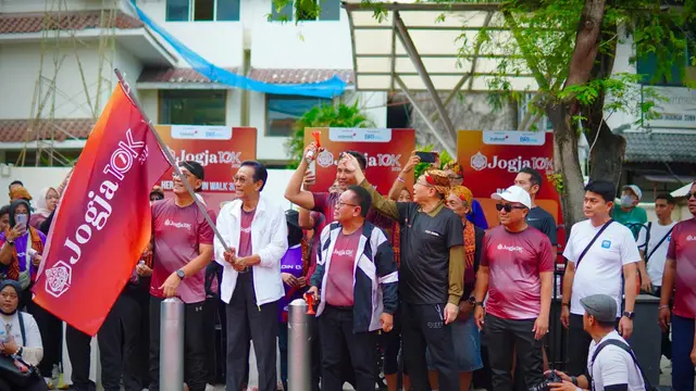 BRI Pacu Transformasi Digital Lewat BRImo dan QRIS di Jogja 10K 2026