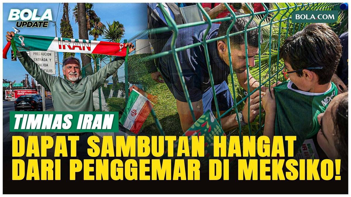Jelang Piala Dunia 2026, Penggemar Terus Beri Dukungan untuk Timnas Iran di Meksiko!