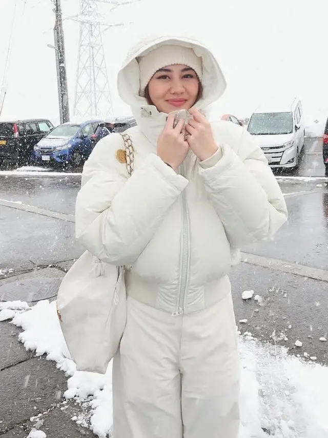 Aaliyah Massaid saat Liburan Akhir Tahun ke Jepang. [@aaliyah.massaid]