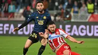 Bek Timnas Indonesia yang bermain di LOSC Lille, Calvin Verdonk. (Andrej ISAKOVIC / AFP)