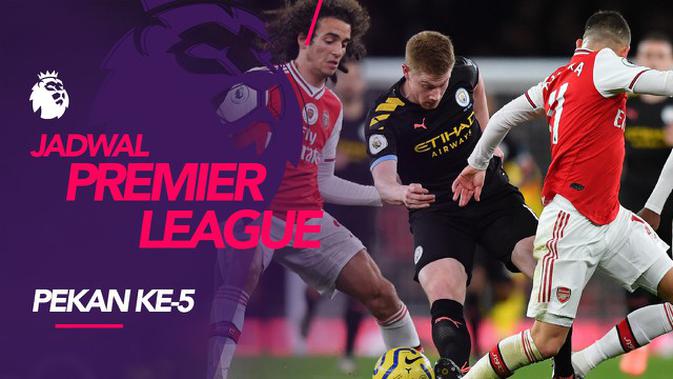 MOTION GRAFIS: Jadwal Liga Inggris Pekan 4, Arsenal ...