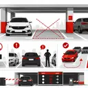 Infografis Etika Parkir untuk Cegah Keributan