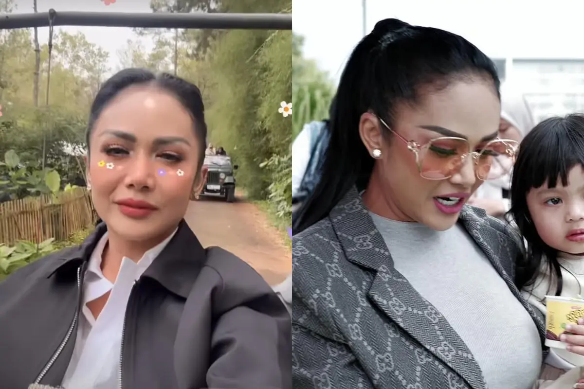 Gaya Healing Krisdayanti Bersama Keluarga Sebelum Pilkada Malang 2024, Konsisten Tampil Stylish dengan Barang Branded