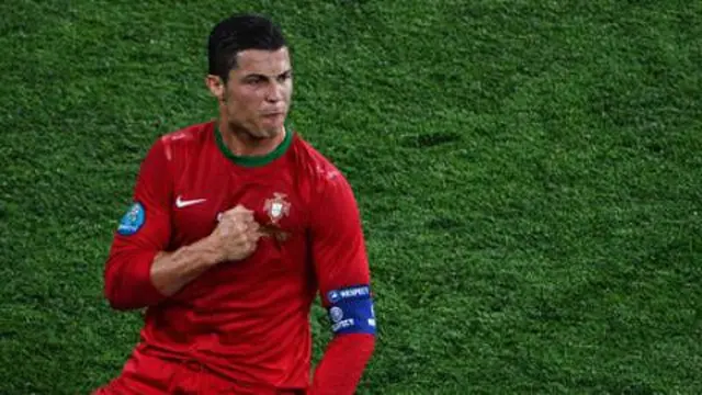 Ronaldo siap berikan jiwa raga untuk timnas Portugal. (c) AFP