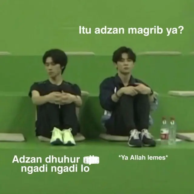 Meme puasa K-Pop. (Foto via Twitter/ amourlhc_)