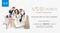 Vivo kembali merilis ponsel terbarunya dengan seri Vivo V5s di Raffels Hotel, Jakarta, Rabu, (9/5/2017). 