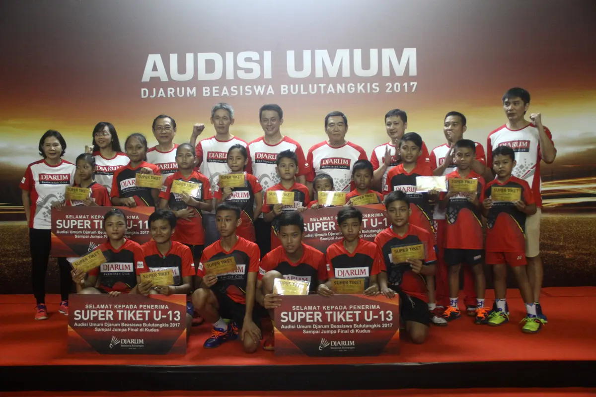Audisi Umum Djarum Beasiswa Bulutangkis 2017
