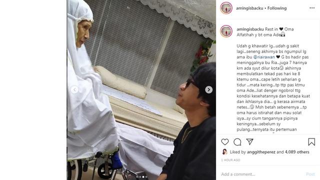 Ade Irawan dan Aming (Foto: Instagram/@amingisbacku)