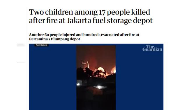 <p>Penelusuran klaim video kebakaran kilang Pertamina Dumai</p>