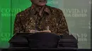 Juru bicara pemerintah untuk penanganan virus corona, Achmad Yurianto memberikan keterangan di Kantor Staf Presiden, Komplek Istana Negara, Jakarta, Kamis (5/3/2020). Keterangan terkait isu virus corona serta mengantisipasi informasi hoaks tentang virus tersebut. (Liputan6.com/Faizal Fanani)