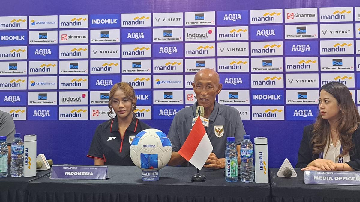 Jelang Timnas Putri Indonesia vs Kirgistan, Satoru Mochizuki Ungkap Target di Kualifikasi Piala Asia Wanita 2026