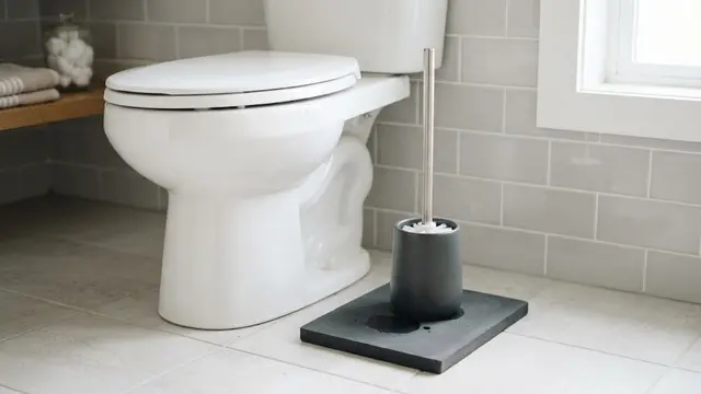 Tempat Menaruh Sikat WC agar Tidak Menjadi Sarang Kuman