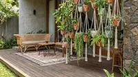 10 Desain Teras Rumah Mungil 3x3 Meter Pakai Pot Tanaman Vertikal, Lebih Asri dan Modern