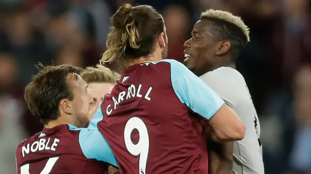 Skor Imbang, Pertandingan West Ham VS Manchester United Memanas