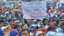 Peringatan Hari Buruh Internasional atau May Day bermula dari satu peristiwa di Amerika Serikat pada akhir abad ke-19. (Liputan6.com/Angga Yuniar)