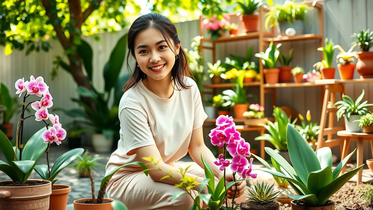 arti mimpi menanam tanaman hias
