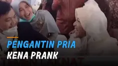 Aksi ini juga membuat heboh tamu undangan yang hadir.