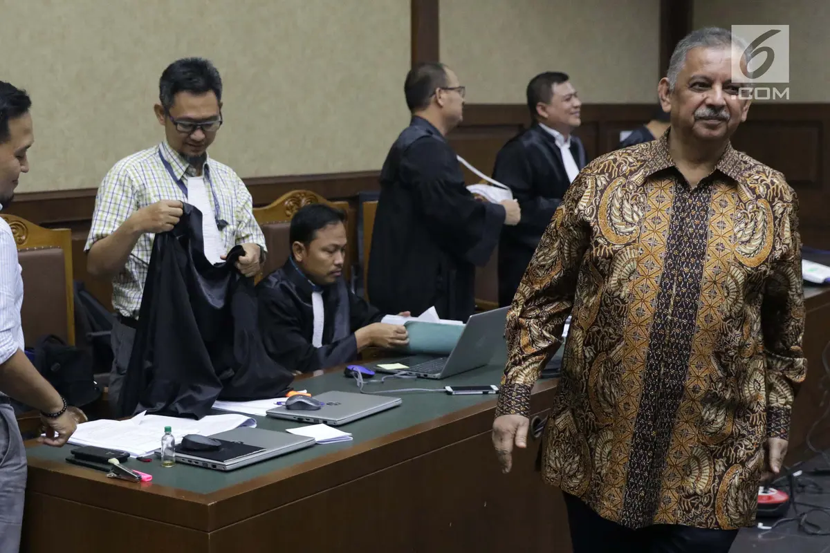 Mantan Dirut PLN Sofyan Basir Bersaksi di Sidang Bowo Sidik Pangarso
