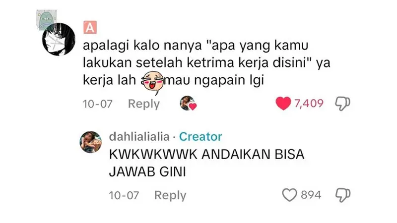 6 Jawaban Dalam Hati Netizen ketika Wawancara Kerja Ini Bikin Tepuk Jidat