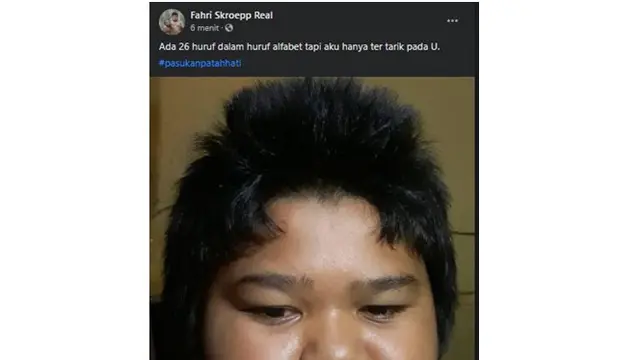 6 Status Facebook Terbaru Fahri Skroepp, Bikin Ngakak