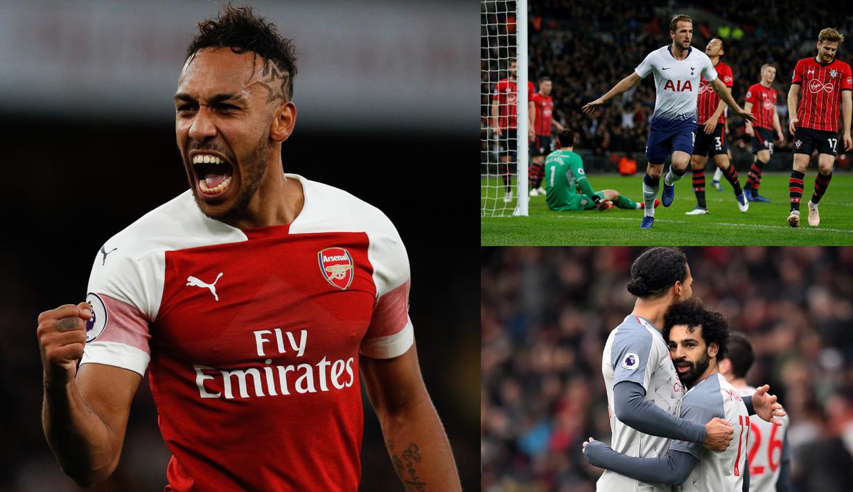 Everton's Brazilian striker Richarlison celebrates scoring the opening goal during the English Premier League football match between Everton and Watford at Goodison Park in Liverpool, north west England on December 10, 2018. (Photo by Lindsey PARNABY / AF