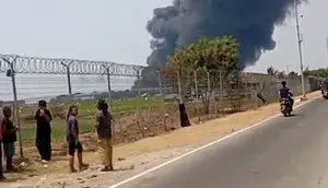 Gudang Dekat Bandara Soekarno-Hatta Kebakaran