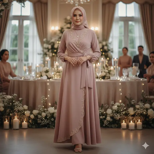 Model Baju Bridesmaid Emak Emak