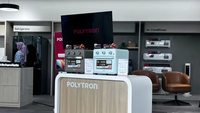 Tren Masak Sehat Kian Diminati, Polytron Hadirkan Air Fryer Oven KitchenMate untuk Solusi Praktis di Rumah