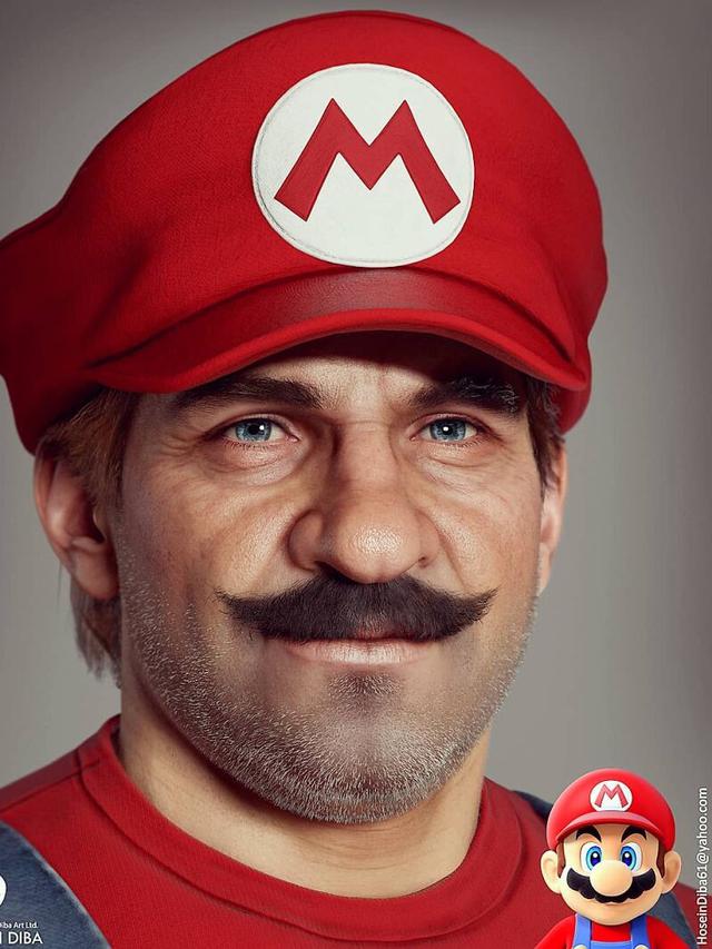 Begini Jadinya Jika 8 Karakter Animasi Ada di Dunia Nyata, Detailnya Mengagumkan