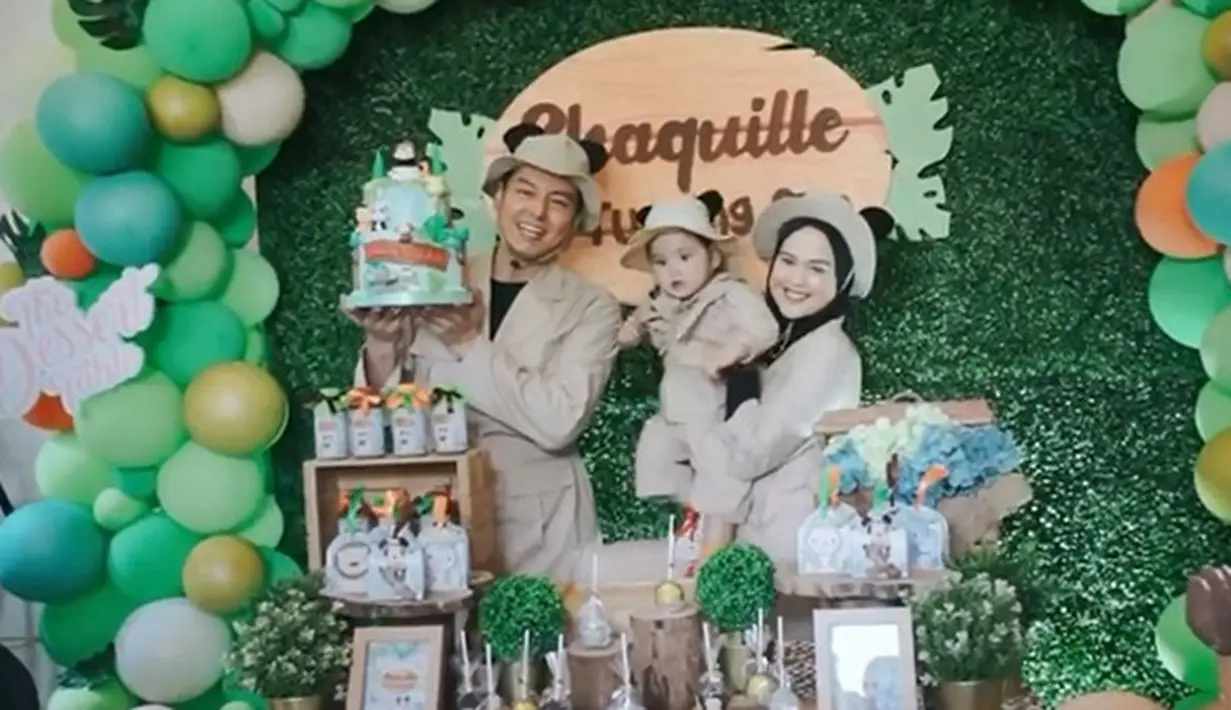 Ultah anak Cut Meyriska dan Roger Danuarta (Youtube/ RogerChika Journey)