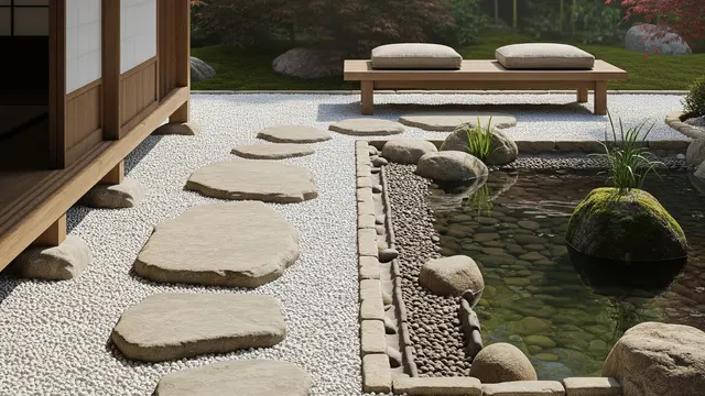 Desain Teras Rumah di Desa Tanpa Keramik (Image by Gemini)