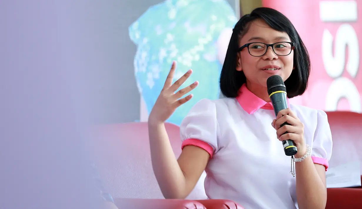 "Musiknya rancak, upbeat dengan nuansa melayu tapi tetap ada unsur dangdutnya," kata Lesti yang mendapatkan sebutan Princess of Dangdut oleh para nitizen.  (Foto: Deki Prayoga/Bintang.com)