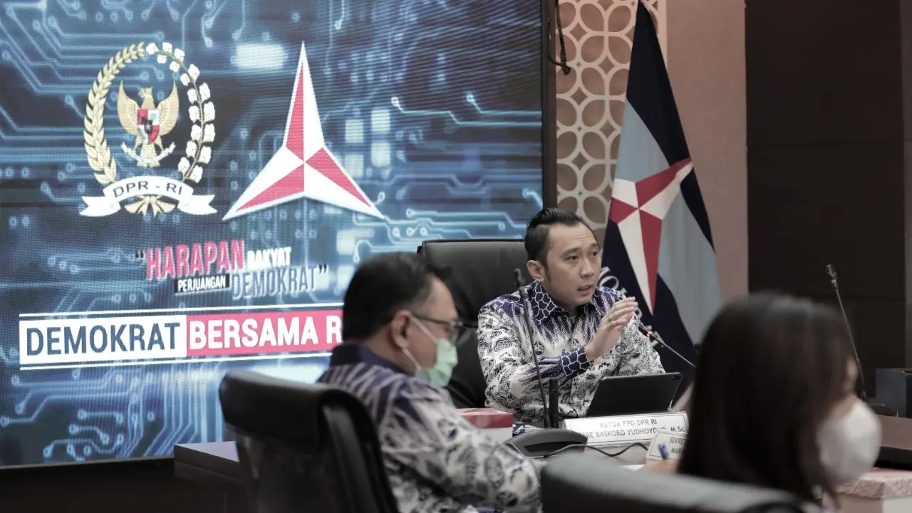 Ketua Fraksi Partai Demokrat di DPR, Edhie Baskoro Yudhoyono atau Ibas
