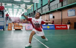Hendrawan Terkesan dengan Bibit Pebulutangkis Putri di Audisi Umum Pekanbaru