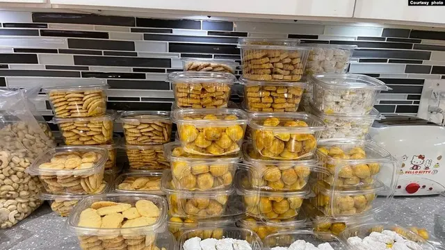 Jani Sammartano di Whittier California menjual beragam kue kering seperti nastar, kastengel, dan putri salju (dok: Jani Sammartano)